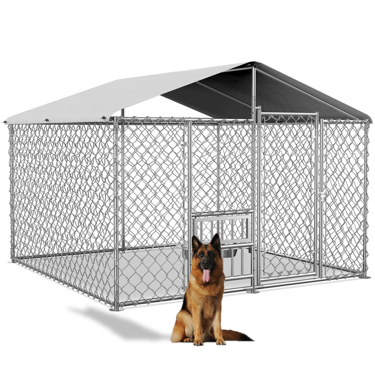 Large pet enclosure sales with roof